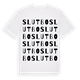 Slutbo ordlek t-shirt