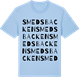 Blue Soul t-shirt med Smedsbacken ordlek t-shirt