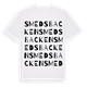 Smedsbacken ordlek t-shirt