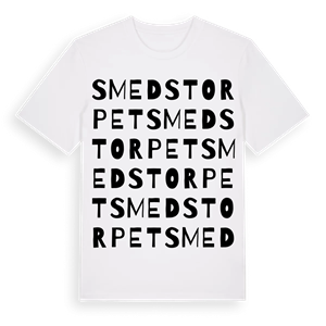 Smedstorpet ordlek t-shirt – ekologisk bomull t-shirt från Pinshirt