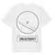 White t-shirt med Smedstorpet t-shirt