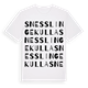 Snesslingekulla ordlek t-shirt