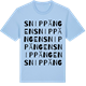 Blue Soul t-shirt med Snippängen ordlek t-shirt