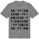 Mid Heather Gray t-shirt med Snippängen ordlek t-shirt