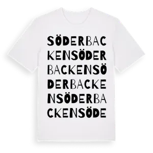Söderbacken ordlek t-shirt – ekologisk bomull t-shirt från Pinshirt