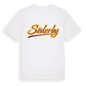 Söderby baseball t-shirt – ekologisk bomull t-shirt från Pinshirt