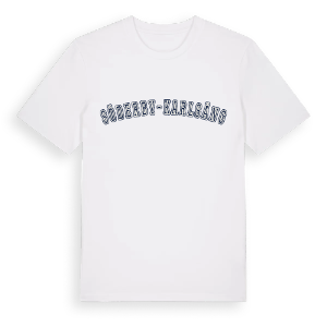 Söderby-Karlsäng college t-shirt – ekologisk bomull t-shirt från Pinshirt