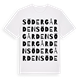 Södergården ordlek t-shirt