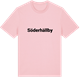 Pink Cotton t-shirt med Söderhällby fetstil t-shirt