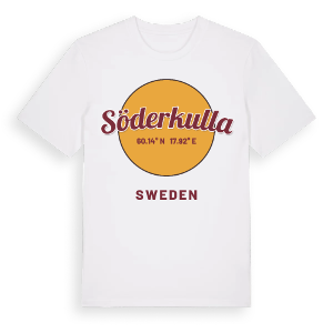 Söderkulla cirkel t-shirt – ekologisk bomull t-shirt från Pinshirt
