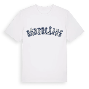 Söderläjde college t-shirt – ekologisk bomull t-shirt från Pinshirt