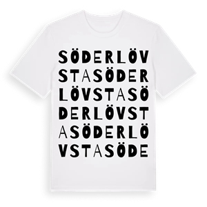 Söderlövsta ordlek t-shirt – ekologisk bomull t-shirt från Pinshirt