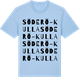 Blue Soul t-shirt med Söderö-Kulla ordlek t-shirt