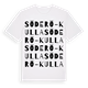 Söderö-Kulla ordlek t-shirt