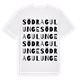 Södra Gulunge ordlek t-shirt