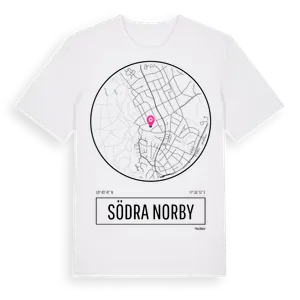 Södra Norby t-shirt – ekologisk bomull t-shirt från Pinshirt