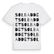 Solbaddet ordlek t-shirt