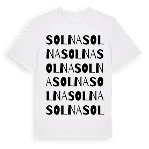 Solna ordlek t-shirt – ekologisk bomull t-shirt från Pinshirt