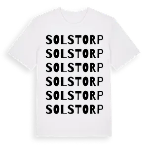 Solstorp ordlek t-shirt – ekologisk bomull t-shirt från Pinshirt