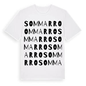 Sommarro ordlek t-shirt – ekologisk bomull t-shirt från Pinshirt
