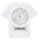 White t-shirt med Sommarro t-shirt