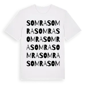 Somra ordlek t-shirt – ekologisk bomull t-shirt från Pinshirt