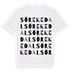 Sör Ekedal ordlek t-shirt