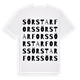 Sör Starfors ordlek t-shirt