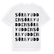 Sörbyudden ordlek t-shirt