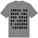 Mid Heather Gray t-shirt med Sörgrind ordlek t-shirt