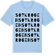 Blue Soul t-shirt med Sotkrogen ordlek t-shirt