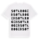 Sotkrogen ordlek t-shirt
