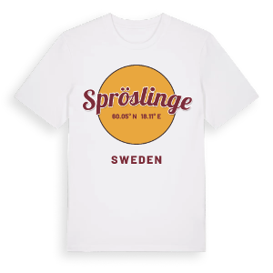 Spröslinge cirkel t-shirt – ekologisk bomull t-shirt från Pinshirt