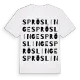 Spröslinge ordlek t-shirt