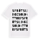 Sprötslinge soldattorp ordlek t-shirt