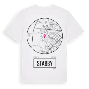 Stabby t-shirt – ekologisk bomull t-shirt från Pinshirt