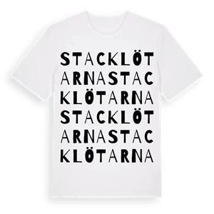 Stacklötarna ordlek t-shirt – ekologisk bomull t-shirt från Pinshirt