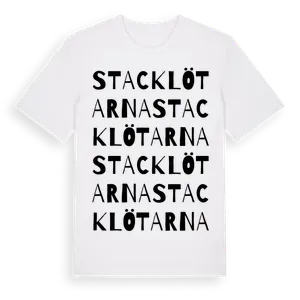 Stacklötarna ordlek t-shirt – ekologisk bomull t-shirt från Pinshirt