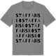 Mid Heather Gray t-shirt med Staffansbo ordlek t-shirt