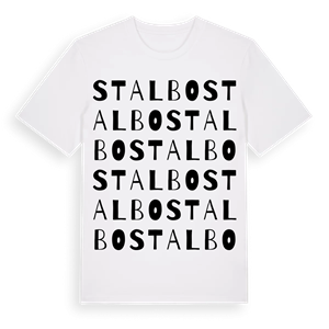 Stalbo ordlek t-shirt – ekologisk bomull t-shirt från Pinshirt