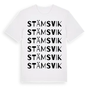 Stämsvik ordlek t-shirt – ekologisk bomull t-shirt från Pinshirt