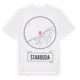 White t-shirt med Starboda t-shirt