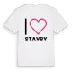 Jag älskar Stavby t-shirt stort tryck