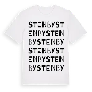 Stenby ordlek t-shirt – ekologisk bomull t-shirt från Pinshirt