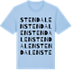 Blue Soul t-shirt med Stendalen ordlek t-shirt