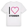Jag älskar Stenhem t-shirt stort tryck