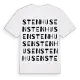 Stenhusen ordlek t-shirt