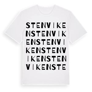 Stenviken ordlek t-shirt – ekologisk bomull t-shirt från Pinshirt