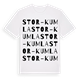 Stor-Kumla ordlek t-shirt