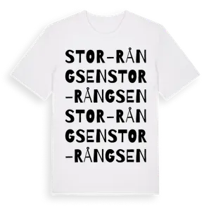 Stor-Rångsen ordlek t-shirt – ekologisk bomull t-shirt från Pinshirt
